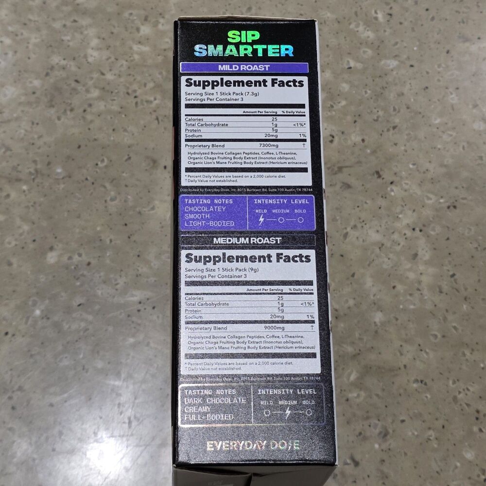 Everyday Dose COFFEE+ Sample Kit with Supercharged Frother (5 Packets) Exp 10/27 - Picture 5 of 9